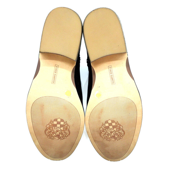 Vince Camuto Pandormia Exposed Ankle Boots- Black Suede, US 9.5M - Picture 9 of 9